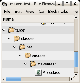 Maven target directory